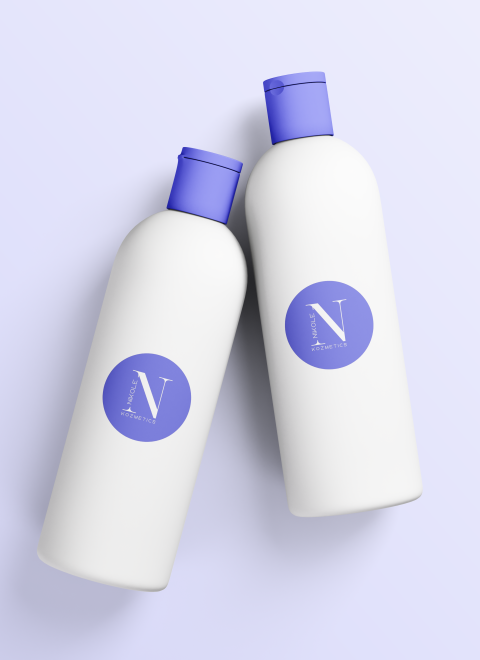 Cosmetic Bottle Mockups nikone